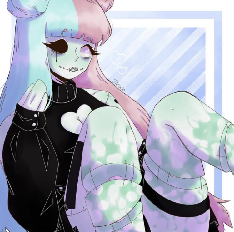the oldest character that I was still using by the time I stopped drawing. her name's Nik.