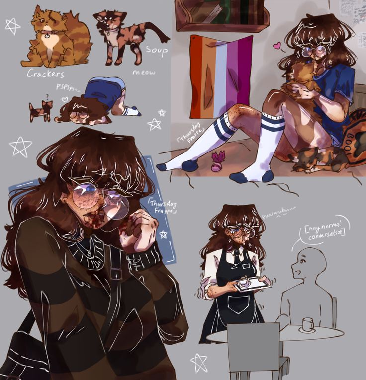she was supposed to get a girlfriend at some point.